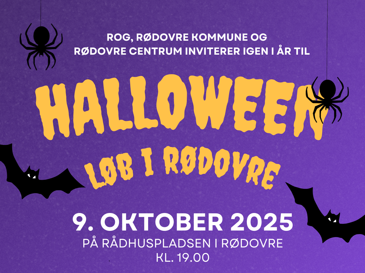 Halloween plakat til nyhedsbrev