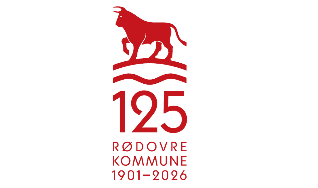 Rødovre Kommune logo 125 år