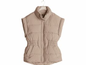 ginatricot_vest Beige dunvest